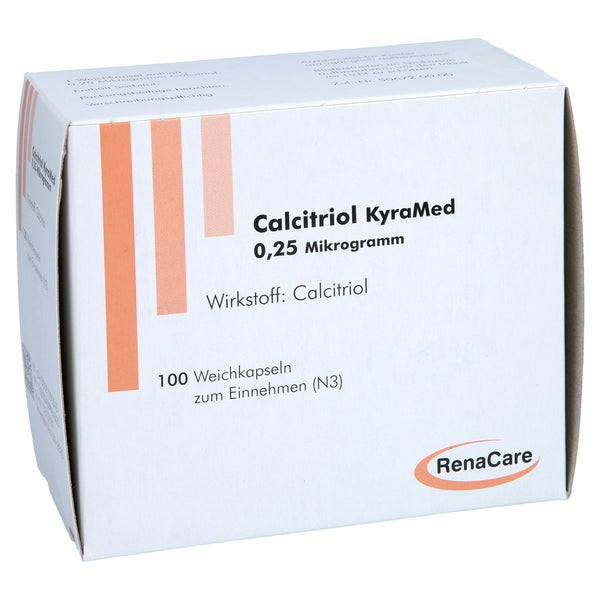 Calcitriol Kyramed 0,25 µg Weichkapseln 100 St