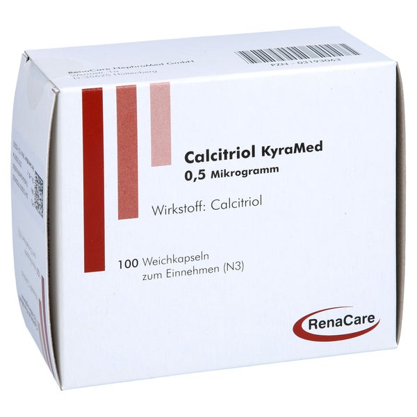 Calcitriol Kyramed 0,5 µg Weichkapseln 100 St