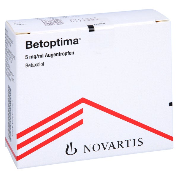 Betoptima Augentropfen 3X5 ml
