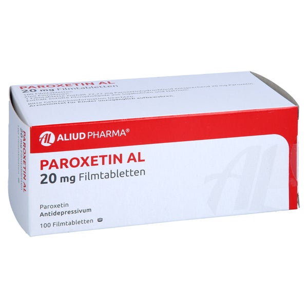 Paroxetin AL 20 mg Filmtabletten 100 St