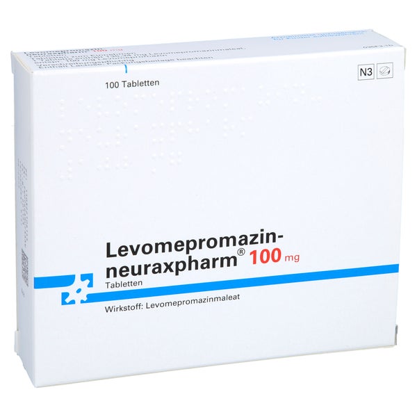 LEVOMEPROMAZIN-neuraxpharm 100 mg Tabletten 100 St