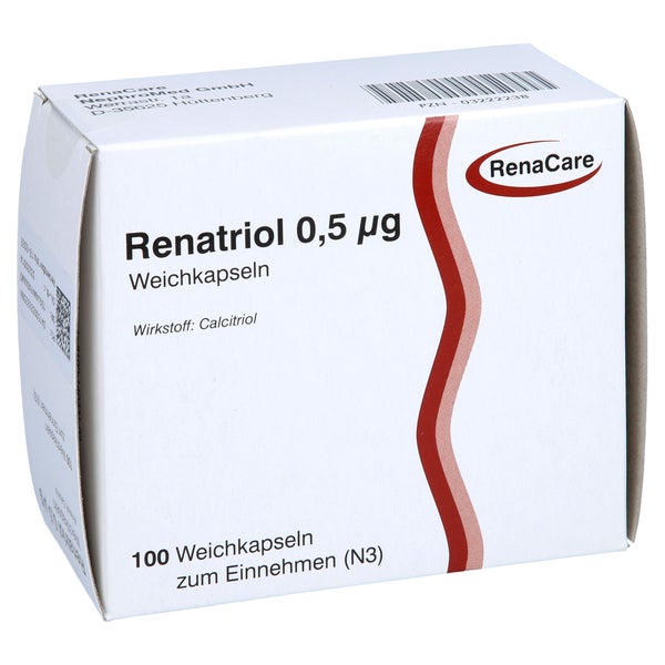 Renatriol 0,50 µg Weichkapseln 100 St