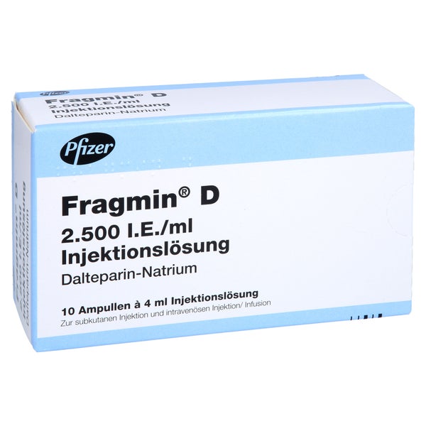 Fragmin D Injektionslösung Ampullen 10X4 ml