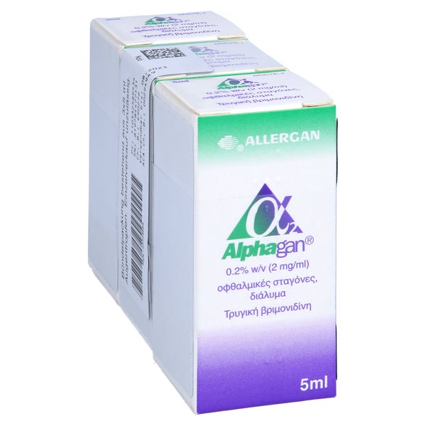 Alphagan 0,2% m/V 2 mg/ml Augentropfen 3X5 ml