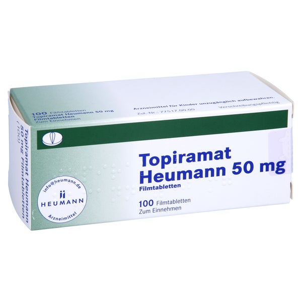 Topiramat Heumann 50 mg Filmtabletten 100 St