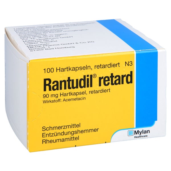 Rantudil Retard Kapseln 100 St