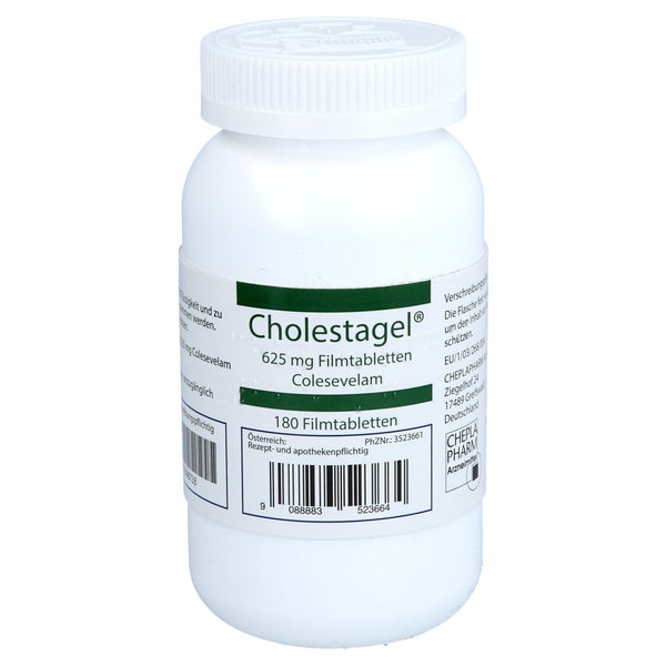 Cholestagel 625 mg Filmtabletten 180 St