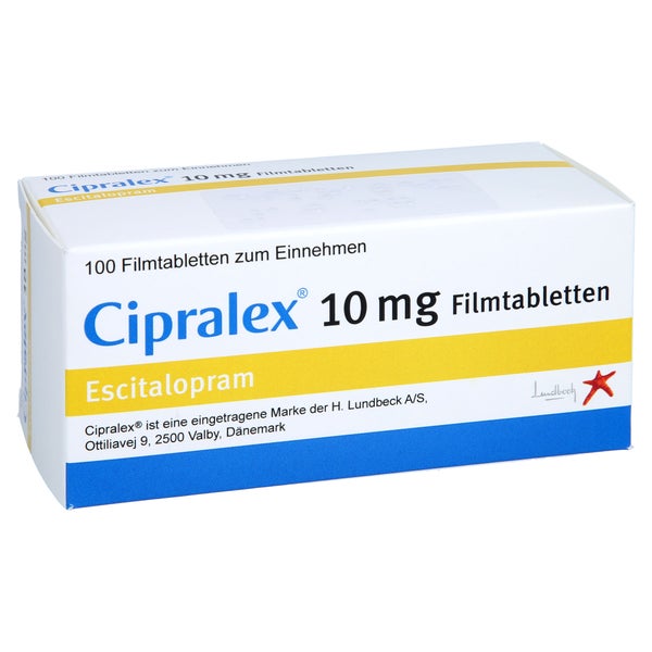 Cipralex 10 mg Filmtabletten 100 St