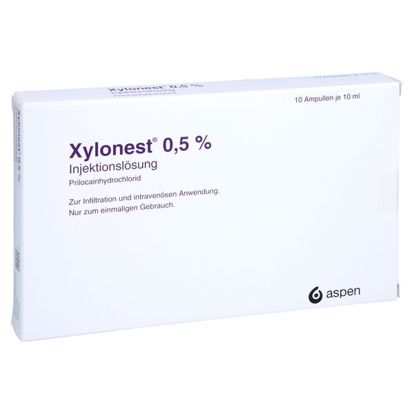 XYLONEST 0,5% Luerfit Ampullen Injektionslösung 10X10 ml