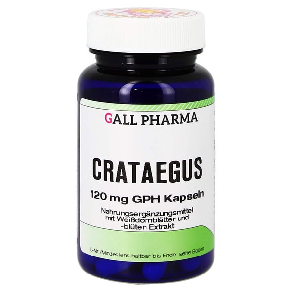 Crataegus 120 mg GPH Kapseln 60 St