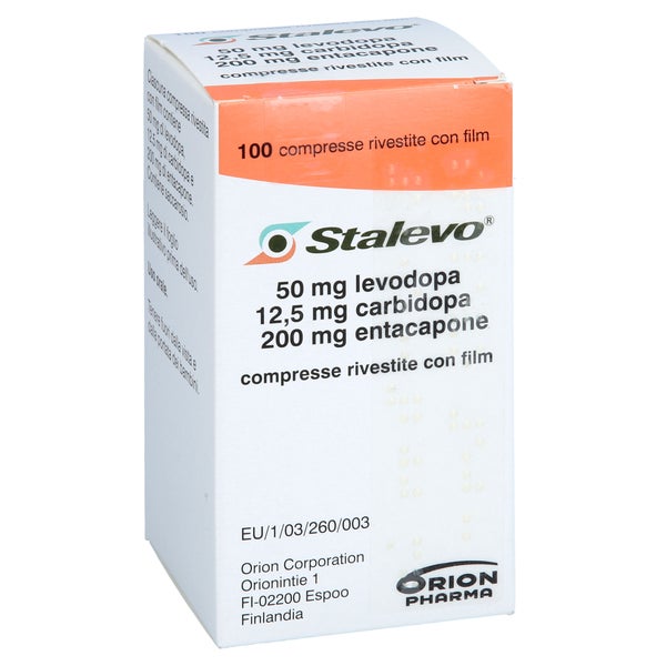 STALEVO 50 mg/12,5 mg/200 mg Filmtabletten 100 St