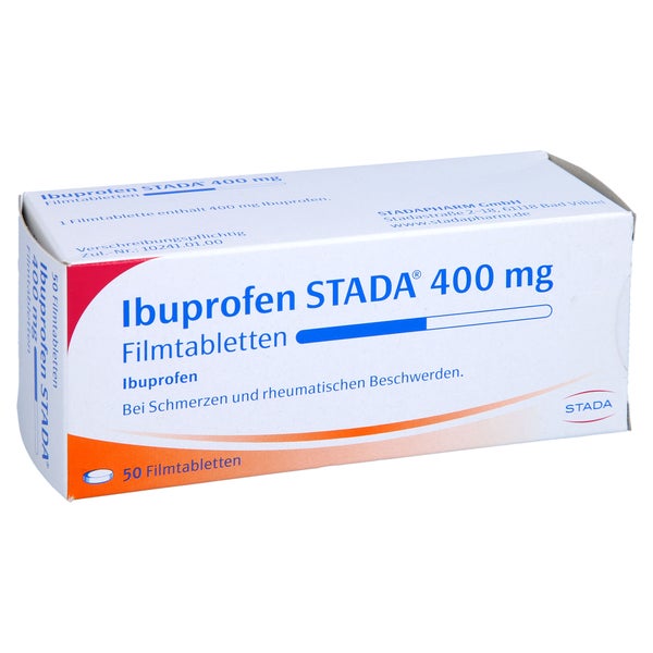 Ibuprofen Stada 400 mg Filmtabletten 50 St