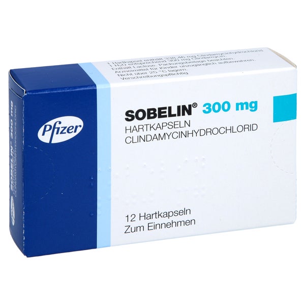 Sobelin 300 mg Hartkapseln 12 St