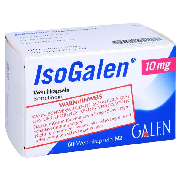 Isogalen 10 mg Weichkapseln 60 St