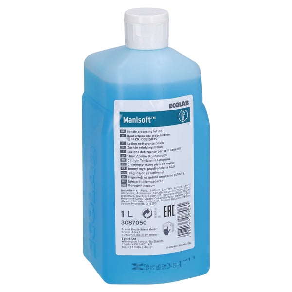 Manisoft Waschlotion Spenderflasche 1 l