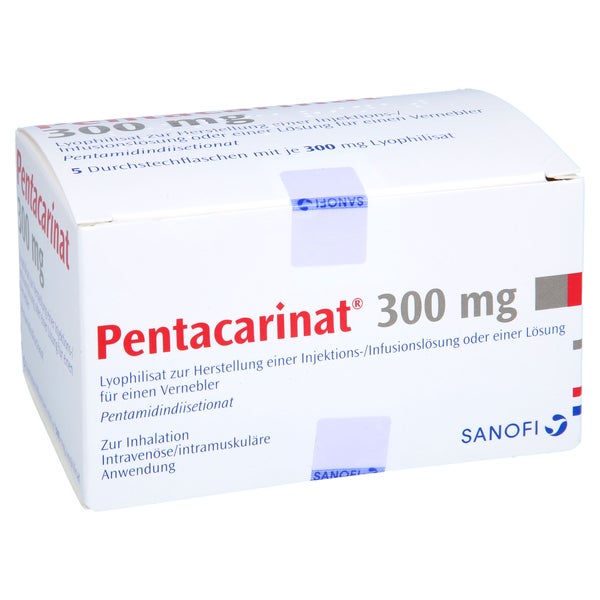 PENTACARINAT 300 Vials Trockensub.o.Lösungsm. 5 St