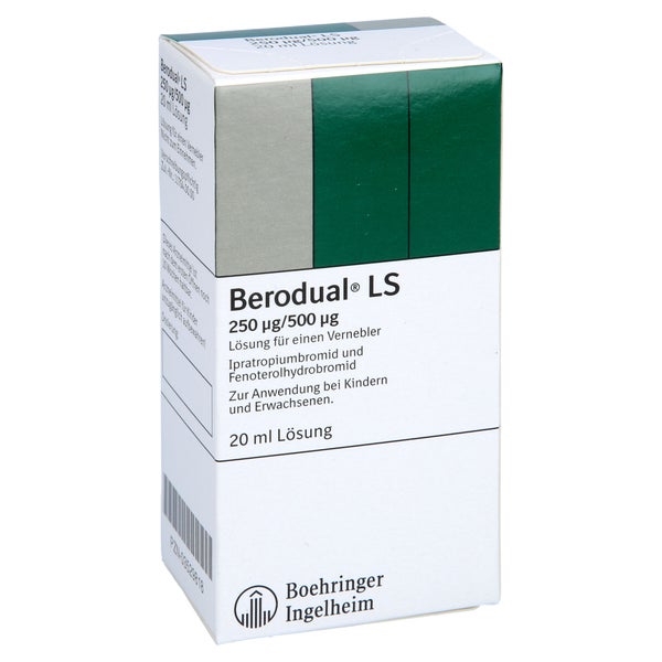 Berodual LS Lösung für einen Vernebler 20 ml