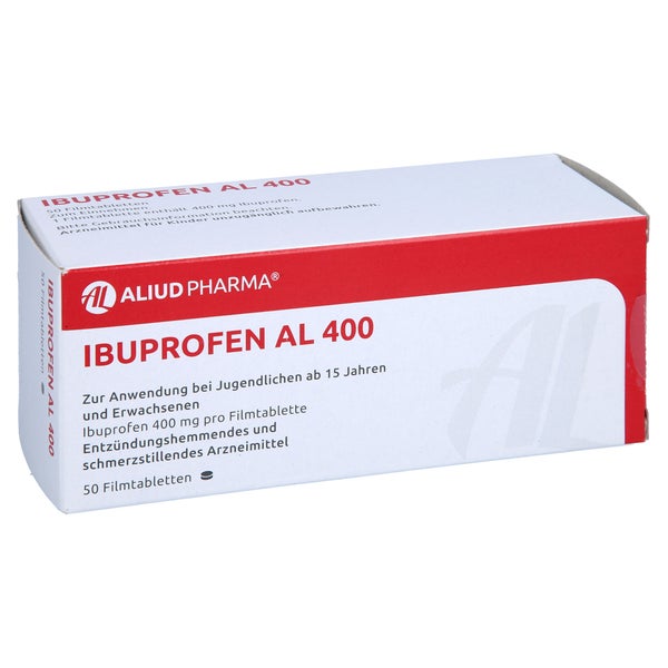 Ibuprofen AL 400 Filmtabletten 50 St
