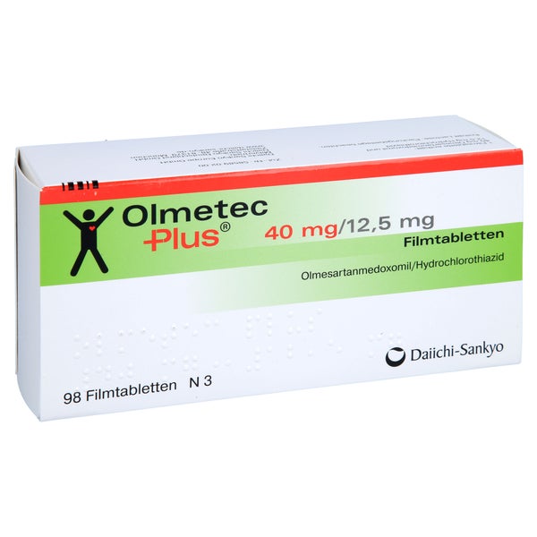 OLMETEC Plus 40 mg/12,5 mg Filmtabletten 98 St