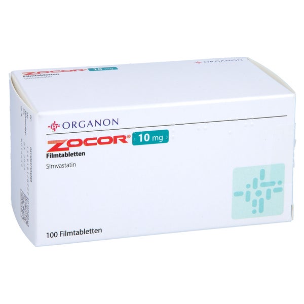 Zocor 10 mg Filmtabletten 100 St