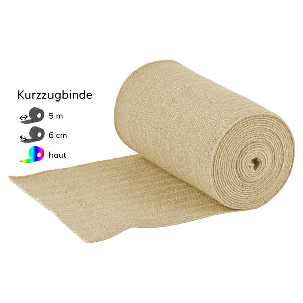 Nobalan Kurzzugbinde 6 cmx5 m 10 St