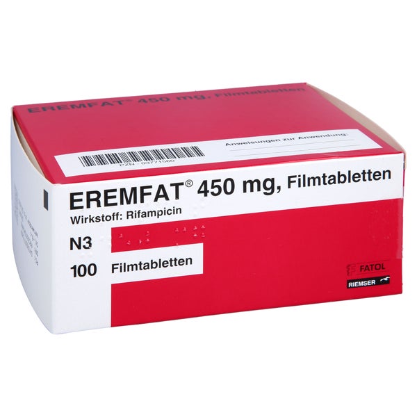 Eremfat 450 mg Filmtabletten 100 St