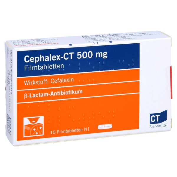 Cephalex-ct 500 mg Filmtabletten 10 St