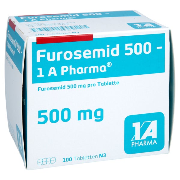 Furosemid 500-1a Pharma Tabletten 100 St