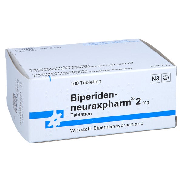 Biperiden-neuraxpharm 2 mg Tabletten 100 St