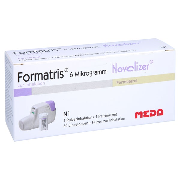FORMATRIS 6µg Novolizer 1x60 ED Inhalator+Patrone 1 St