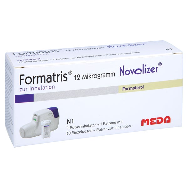 FORMATRIS 12µg Novolizer 1x60 ED Inhalator+Patrone 1 St