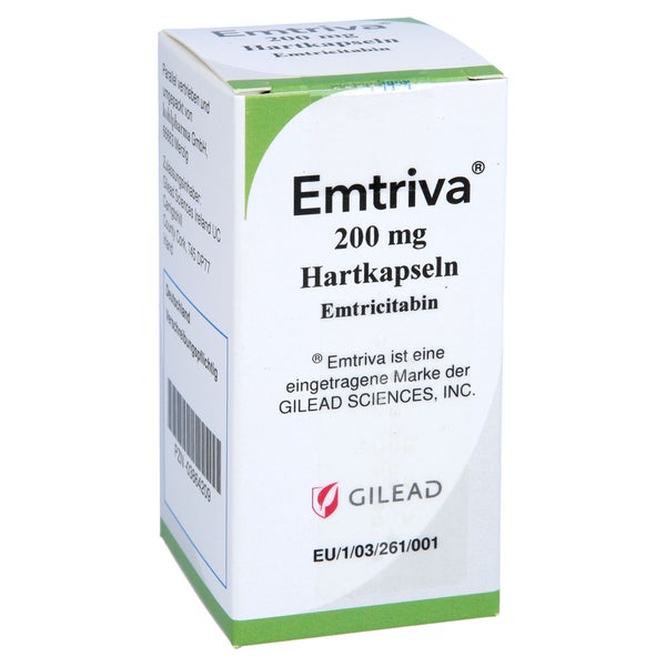 Emtriva 200 mg Hartkapseln 30 St
