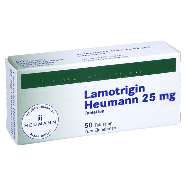 Lamotrigin Heumann 25 mg Tabletten 50 St