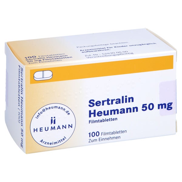 Sertralin Heumann 50 mg Filmtabletten 100 St