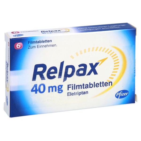 Relpax 40 mg Filmtabletten 6 St
