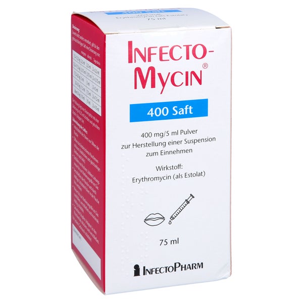 INFECTOMYCIN 400 Saft Pulv.z.Herst.e.Susp.z.Einn. 75 ml