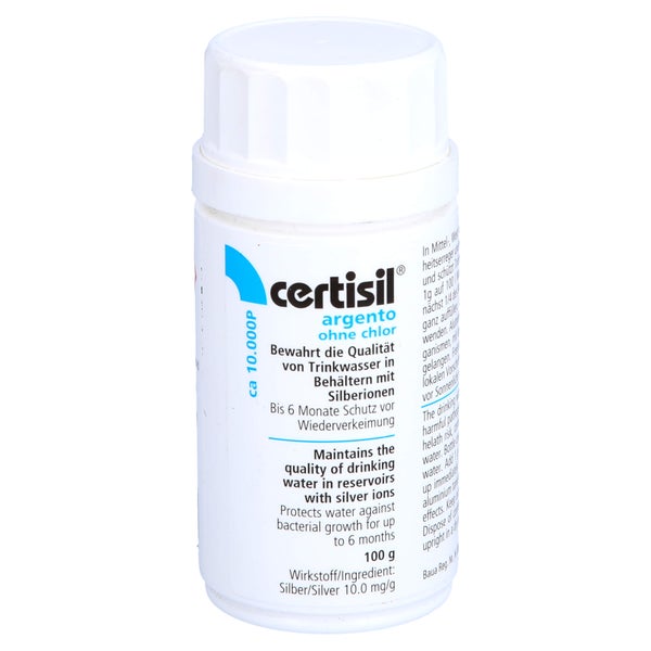 Certisil Argento 10.000p Pulver 100 g