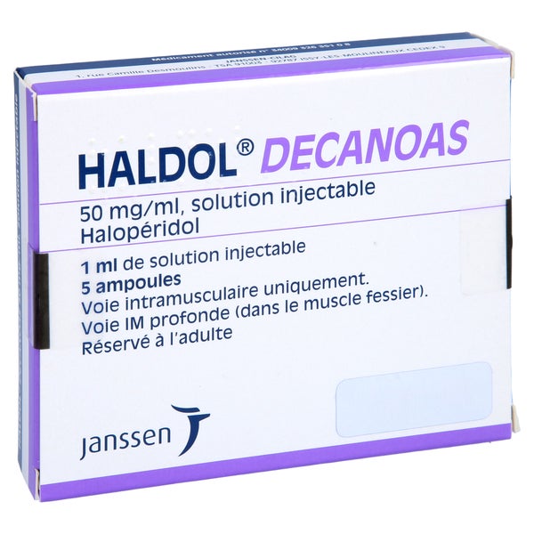 Haldol Decanoas Inj.-lösung i.e.Amp. 5X1 ml