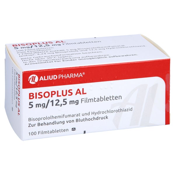 Bisoplus AL 5 mg/12,5 mg Filmtabletten 100 St
