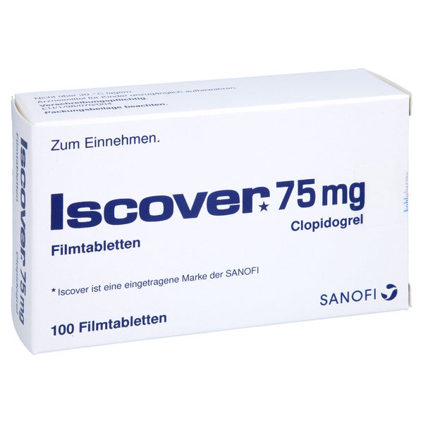 Iscover 75 mg Filmtabletten 100 St