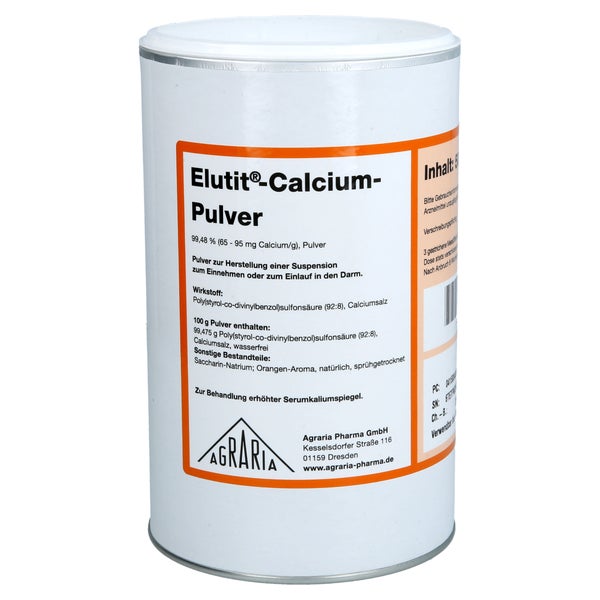 Elutit Calcium Pulver 500 g