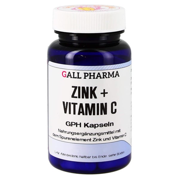 Zink+vitamin C GPH Kapseln 60 St