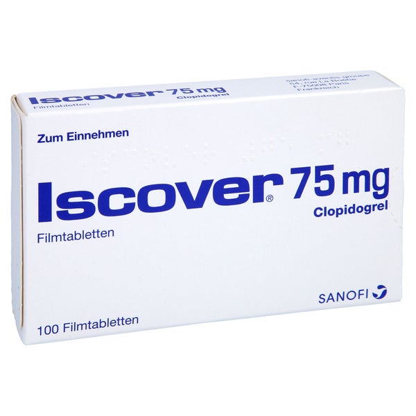 Iscover 75 mg Filmtabletten 100 St