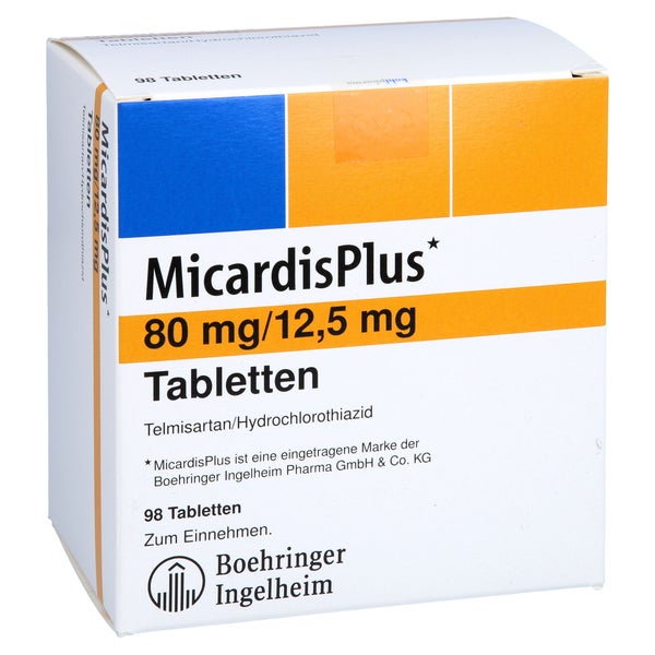 Micardisplus 80 Mg/12,5 mg Tabletten 98 St