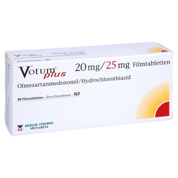 Votum Plus 20/25 mg Filmtabletten 98 St