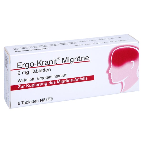 ERGO Kranit Migräne Tabletten 6 St