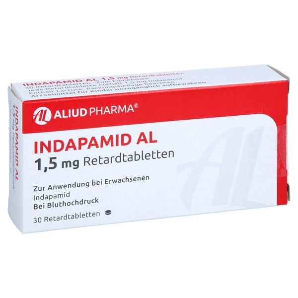 Indapamid AL 1,5 mg Retardtabletten 30 St