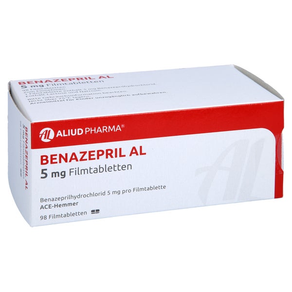 Benazepril AL 5 mg Filmtabletten 98 St