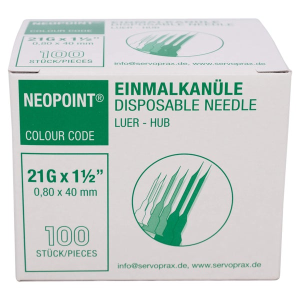 Kanülen Neopoint 2 0,80x40 100 St