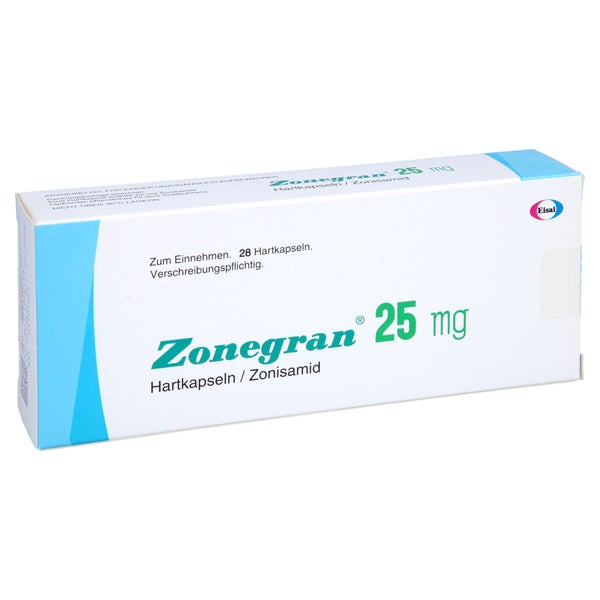 Zonegran Amdipharm 25 mg Hartkapseln 28 St